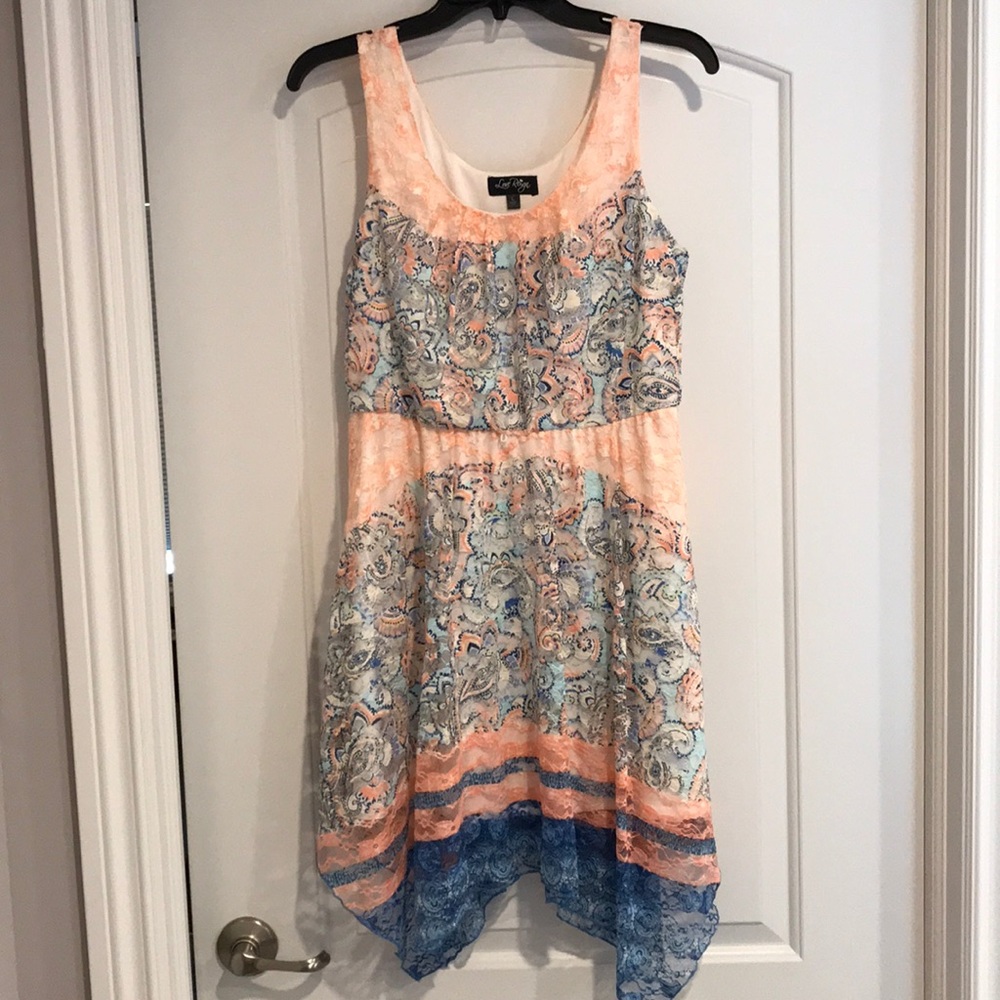 Lace design dress